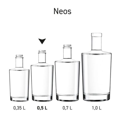 Serie von Flaschen Neos präsentiert in verschiedenen Größen Kapazität. Serie von Flaschen Neos präsentiert in verschiedenen Größen Kapazität.