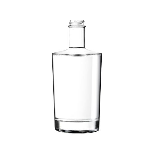 Flasche Neos 0,5 Liter in gerader Vorderansicht, transparent und einfach gestaltet. Flasche Neos 0,5 Liter in gerader Vorderansicht, transparent und einfach gestaltet.