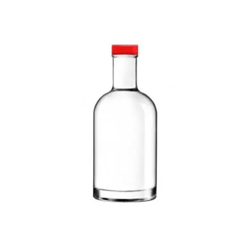 Flasche Oslo 0,35 Liter in gerader Vorderansicht mit rotem Verschluss oder Logo.