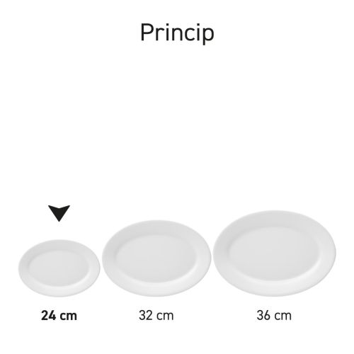 Serie von weißen Porzellanschalen Princip, identische Form und Größe. Serie von weißen Porzellanschalen Princip, identische Form und Größe.