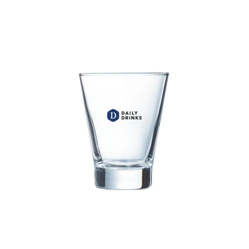 Shetland 15 cl. Glas mit mehrfarbigem DailyDrinks-Logo auf der Vorderseite. Shetland 15 cl. Glas mit mehrfarbigem DailyDrinks-Logo auf der Vorderseite.