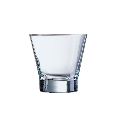 Vorderseite des Shetland  Glas 25 cl. ein klares Modell für den täglichen Gebrauch.