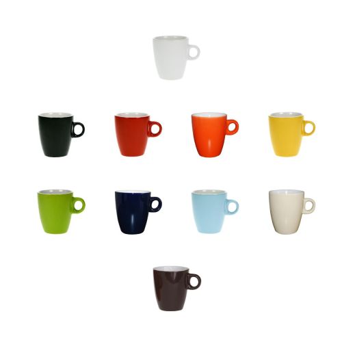 Übersicht der Farbvarianten der Sonja Tasse 18 cl Porzellan in verschiedenen Farbtönen. Übersicht der Farbvarianten der Sonja Tasse 18 cl Porzellan in verschiedenen Farbtönen.