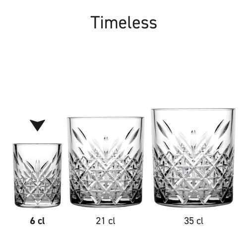 Mehrere Gläser aus der Timeless-Serie, die bequem zusammen präsentiert werden können. Mehrere Gläser aus der Timeless-Serie, die bequem zusammen präsentiert werden können.