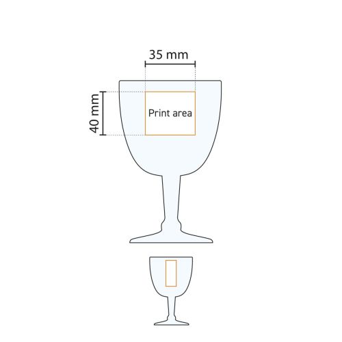Trappistenglas 15 cl. bedrucken