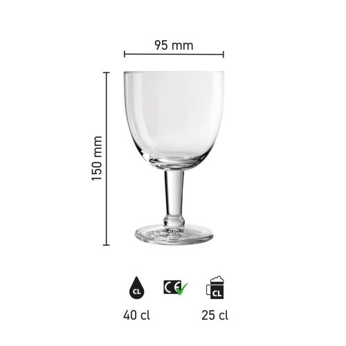 Trappistenglas 33 cl. bedrucken
