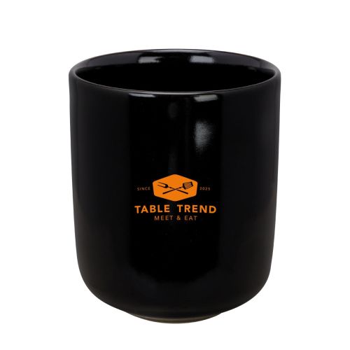 Einfarbiges TableTrend-Logo auf der Vorderseite einer Venus Tasse 35 cl. ohne Henkel