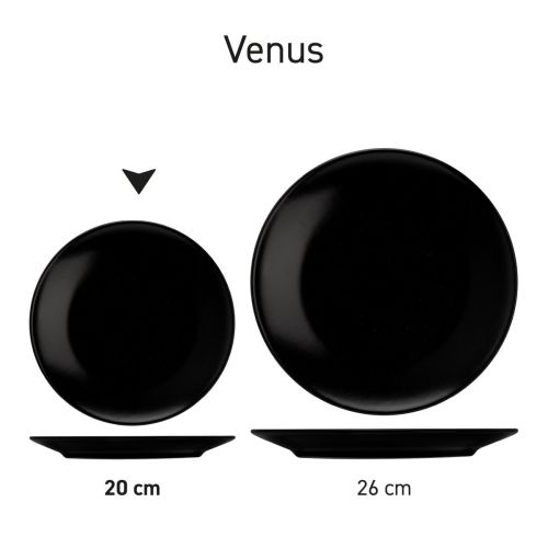 Verschiedene Versionen der Venus Teller 20 cm Porzellan als Serie Bild gezeigt. Verschiedene Versionen der Venus Teller 20 cm Porzellan als Serie Bild gezeigt.