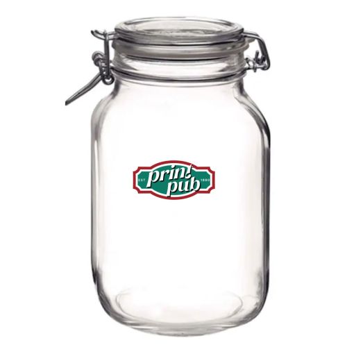 Einweckglas 2 Liter Fido bedrucken