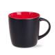Handy Tasse Schwarz 30 cl. bedrucken: Hochwertig bedruckte Kaffeetasse.