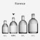 Flasche Florence 0,35 Liter mit Druck