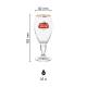 Stella Artois Bierglas 25 cl. mit Druck