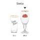 Stella Artois Bierglas 25 cl. mit Druck