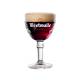 Westmalle Bierglas 33 cl. mit Druck