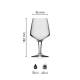 Bierglas Bravio 50 cl. mit Druck