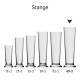 Bierglas Stange 65 cl. mit Druck