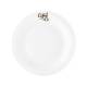 Teller Coup 21 cm mit Druck