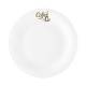 Platte Coup 24 cm mit Druck