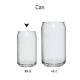 Can Glas 35 cl. mit Druck