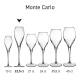 Champagnerglas Monte Carlo 22,5 cl. bedrucken