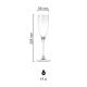 Cosy Moments Champagnerglas 19 cl. bedrucken