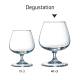Degustation Glas Likör 41 cl. mit Druck