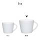 Eva Kaffeetasse 20 cl. bedrucken