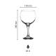 Gin Tonic Glas Bistro Cubata 63 cl. bedrucken