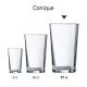 Bierglas Conique 57 cl. bedrucken