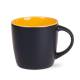 Handy Tasse Schwarz 30 cl. bedrucken: Hochwertig bedruckte Kaffeetasse.