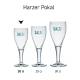 Harzer Bierglas 20 cl. bedrucken