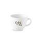 Isabelle Espresso Tasse 8 cl. mit Druck