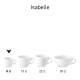 Isabelle Espresso Tasse 8 cl. mit Druck