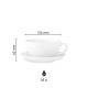 Isabelle Latte 35 cl. SET mit Druck