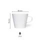 Tasse 19 cl Neo Budgetline bedrucken
