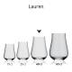 Lauren Glas 40 cl. mit Druck