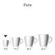 Pura Espressotasse 7 cl. bedrucken