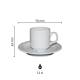 Sara Kaffee 14 cl. Set bedrucken