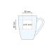 Teeglas Icon 32 cl. bedrucken