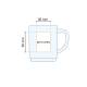 Teeglas Stapelo 25 cl. gravieren