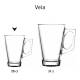 Teeglas Vela 25 cl. bedrucken