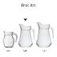 Wasserkrug Broc Arc 1,0-Liter bedrucken
