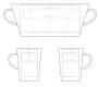 Victor Tasse 24 cl. bedrucken