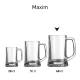 Bierkrug Maxim 68 cl. mit Druck