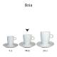 Bola Kaffee weiß 19 cl. Set bedrucken