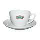 Classic Cappuccino weiß 20 cl. Set bedrucken