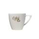 Classic Kaffeetasse weiß 15 cl. bedrucken