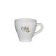 Dom Espressotasse weiß 8 cl. bedrucken