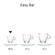 Easy Bar Espresso 10 cl. SET Druck