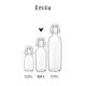 Emilia Flasche mit Bügel 0,5 Liter bedrucken